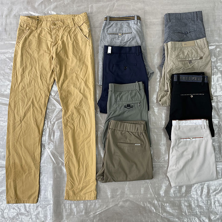 Ginamit na Man Cotton Pants
