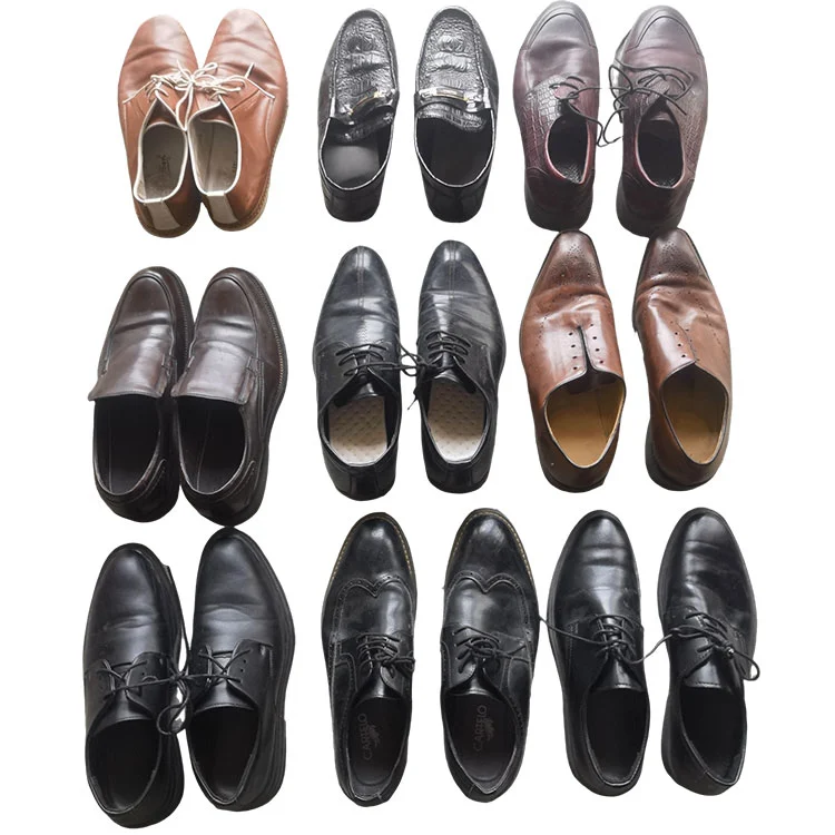 Mga Gamit na Katad na Sapatos ng Lalaki